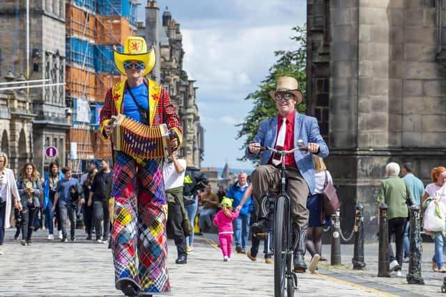 The Edinburgh Festival Fringe has bee n running since 1947. Picture: Lisa Ferguson