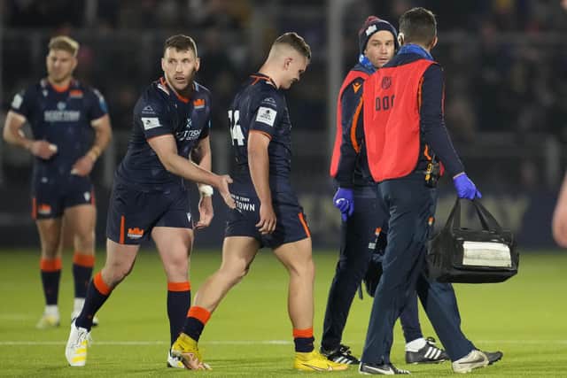 A long-term injury to Darcy Graham, sustained against Munster in December, had a big impact on Edinburgh's season.  (Photo by Simon Wootton / SNS Group)