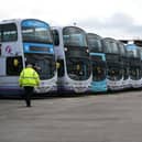 Aberdeen-headquartered FirstGroup operates one of the biggest bus fleets in the UK. Picture: John Devlin