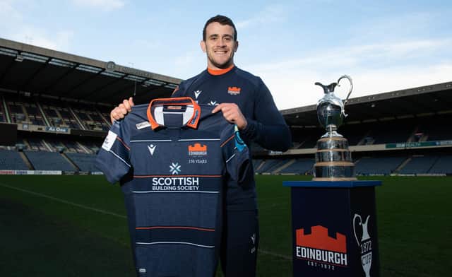 Emiliano Boffelli has signed a new two-year contract with Edinburgh Rugby.  (Photo by Paul Devlin / SNS Group)