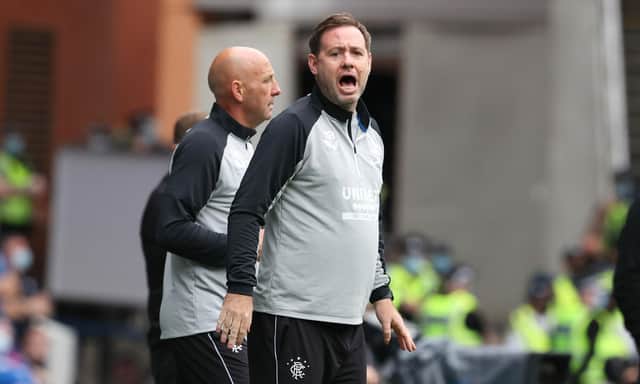 Rangers coach Michael Beale has been linked with the vacant Cardiff City managerial post. (Photo by Alan Harvey / SNS Group)