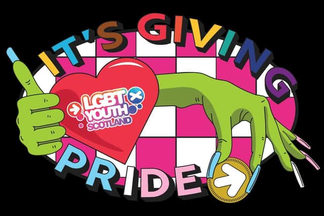 It's Giving Pride logo