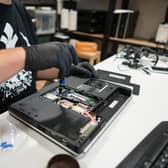 The Remakery has focused on refurbishing electronics to help those suffering digital poverty and social isolation. Picture: Lee Live.