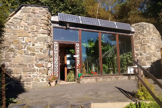 The Earthship Fife which has been at Kinghorn Loch for nearly two decades.