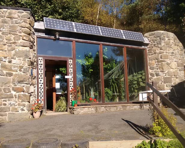 The Earthship Fife which has been at Kinghorn Loch for nearly two decades.