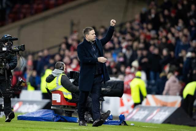 Michael Beale has taken Rangers to just their fourth domestic cup final out of their last 23 attempts. (Photo by Alan Harvey / SNS Group)