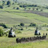 Nato forces from a host of different countries are currently taking part in Steadfast Defender 24, Nato's largest military exercise since the Cold War (Picture: Daniel Mihailescu/AFP via Getty Images)