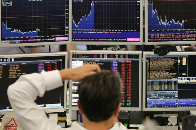 Market traders have been facing days of share volatility in the wake of Trump's trade tariff announcements.