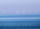 Generic view of a wind farm