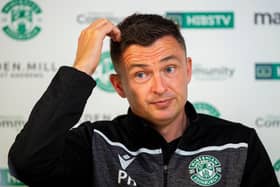 Former Hibs manager Paul Heckingbottom is set to take up the manager's role at Sheffield United. (Photo by Ross MacDonald / SNS Group)