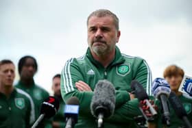 Ange Postecoglou has spoken on job links. (Photo by Brett Hemmings/Getty Images for Bursty)