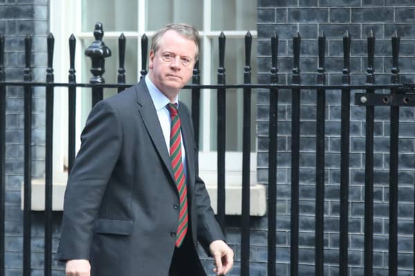 Secretary of State for Scotland Alister Jack arrives in Downing Street, London.