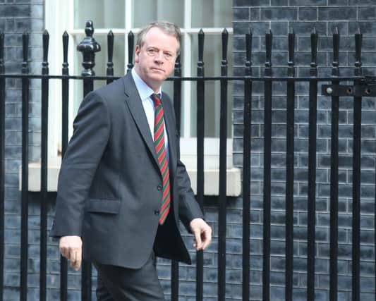 Secretary of State for Scotland Alister Jack arrives in Downing Street, London.