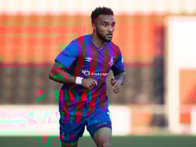 Rico Quitongo, pictured in action for Airdrie, is taking his former club to an employment tribunal over allegations of racial discrimination. (Photo by Craig Foy / SNS Group)