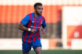 Rico Quitongo, pictured in action for Airdrie, is taking his former club to an employment tribunal over allegations of racial discrimination. (Photo by Craig Foy / SNS Group)