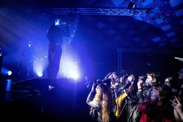 Twilight Sad play at the Barrowlands. Picture: Calum Mackintosh @resoundonline