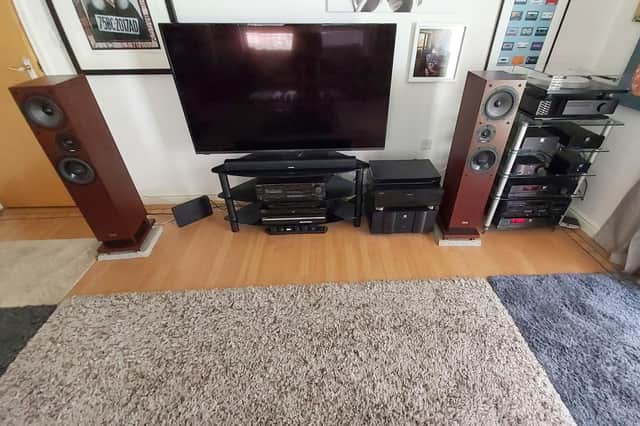 A room with hardwood flooring will benefit greatly from having rugs placed between the speakers and the listening position. Picture: Scott Reid