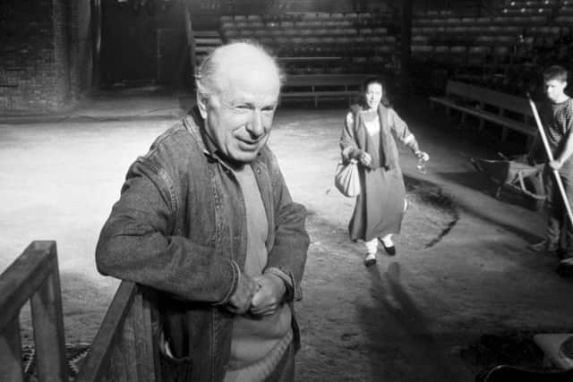 Peter Brook in Glasgow to oversee the staging of his production of Indian epic The Mahabharata at the Tramway