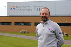 Ian Muir, who coaches Hannah Darling, has been appointed as the first Director of Golf at the University of St Andrews. Picture: University of St Andrews