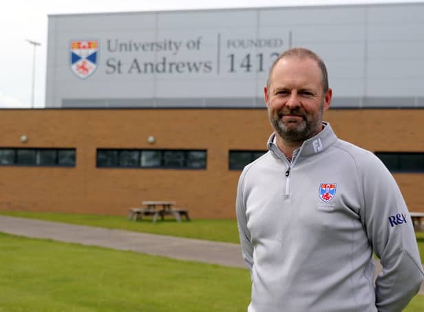 Ian Muir, who coaches Hannah Darling, has been appointed as the first Director of Golf at the University of St Andrews. Picture: University of St Andrews