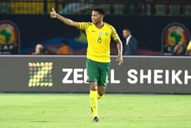 Bongani Zungu in action for South Africa during the 2019 African Cup of Nations. Picture: Getty