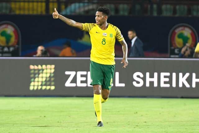 Bongani Zungu in action for South Africa during the 2019 African Cup of Nations. Picture: Getty