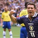 Scorer of perhaps the most watched Scotland goal of all time when he tucked away a penalty in front of hundreds of millions watching on tv across the globe in the opening game of the 1998 World Cup. He smiled as he struck the ball already knowing full well it was destined to hit the net and this summed up the class and confidence Collins brought to the Scotland midfield over 58 appearances, the last of which was the 1-0 win over England at Wembley in the Euro 2000 play-off in 1999. He made his debut when still at Hibs in 1988 and scored in a 2-2 friendly draw against Saudi Arabia. Played for Celtic between 1990 and 1996 and was hugely successful.