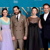 Outlander's much-loved cast members will return for season six, including Sam Heughan and Caitriona Balfe (Getty Images)