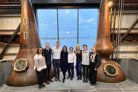 The attaches at the Port of Leith Distillery