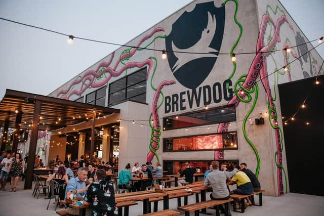 BrewDog bar in Brisbane, Australia. Picture by Kirsty Sycz