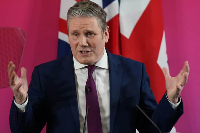 Labour leader Sir Keir Starmer delivers a keynote speech at Millennium Point, Birmingham, setting out his party's ambition for a new Britain. Picture date: Tuesday January 4, 2022.