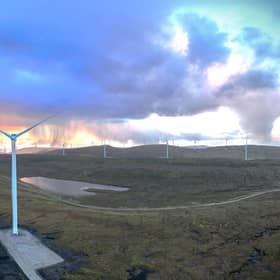 Energy giants at SSE have announced the completion of what is expected to be the most productive onshore wind farm in the UK (Picture: SSE/PA Wire)