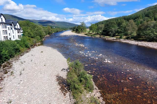 Researchers from Scotland's Centre of Expertise for Waters have been studying the effects of climate change on loch and rivers, including the Dee in Aberdeenshire. Picture: Rachel Helliwell