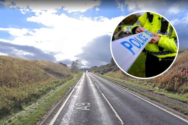 A man has died after a crash on the A9 near Alness.