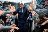 Ewen Ferguson with the volunteers after winning the BMW International Open at Golfclub Munchen Eichenried on Sunday. Picture: Stuart Franklin/Getty Images.
