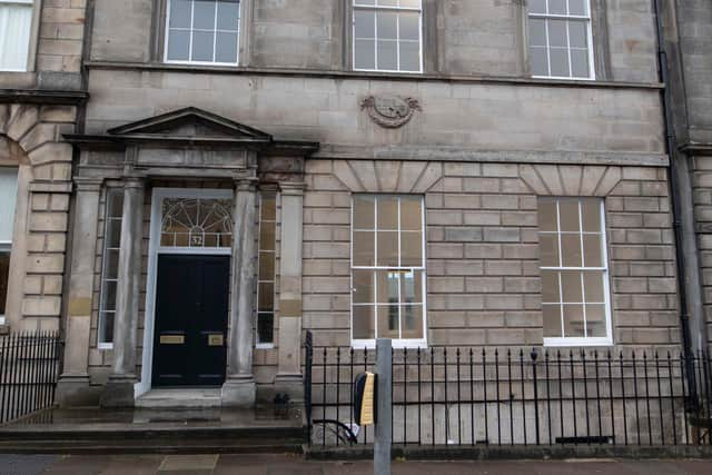 Raeburn House at 32 York Place, in Edinburgh, which dates back to the 1790s