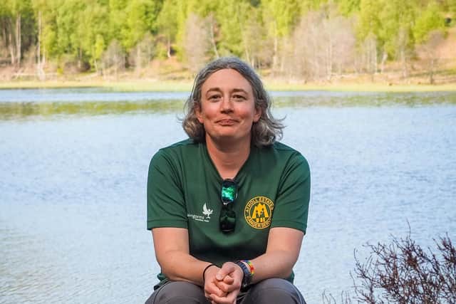 Julia Duncan, a ranger for Blair Castle and Atholl Estates in Perthshire, has seen her role expanded to meet the demands of more people wanting to understand and learn about nature