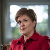 First Minister Nicola Sturgeon. Picture: AP Photo/Jacquelyn Martin