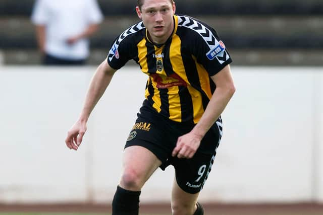 Brazil in action for Berwick Rangers.