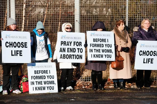 Buffer zones would see anti-abortion protests moved further away from health clinics and hospitals. Picture: John Devlin
