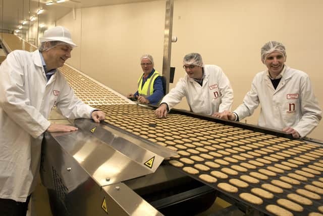 Nairn's, which is led by MD Martyn Gray (far left), has won a Queen’s Award for Enterprise in International Trade. Picture: contributed.