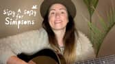 The Scots singer recorded the single for people to sing along to to raise money