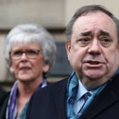 Alex Salmond speaks outside the High Court in Edinburgh. Picture: Andrew Milligan/PA Wire