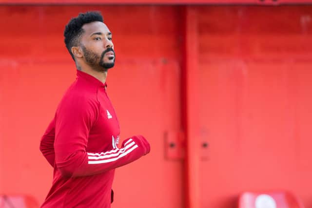 Shay Logan could be set for a debut this weekend at Dunfermline Athletic. Picture: SNS