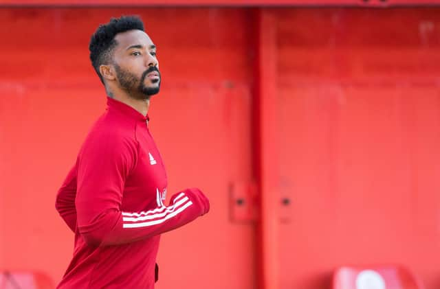 Shay Logan could be set for a debut this weekend at Dunfermline Athletic. Picture: SNS