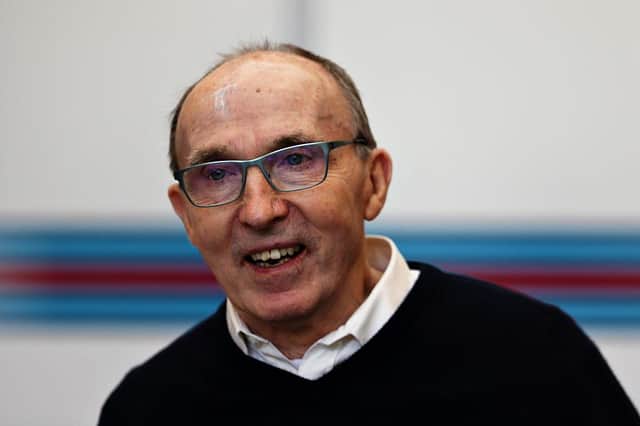 Sir Frank Williams. (Photo by Mark Thompson/Getty Images)
