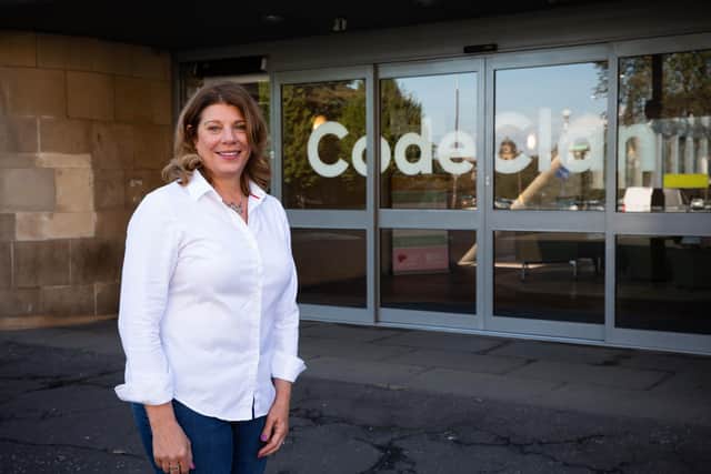 Melinda Matthews-Clarkson, who is standing down as CEO of CodeClan. Picture: Erika Stevenson