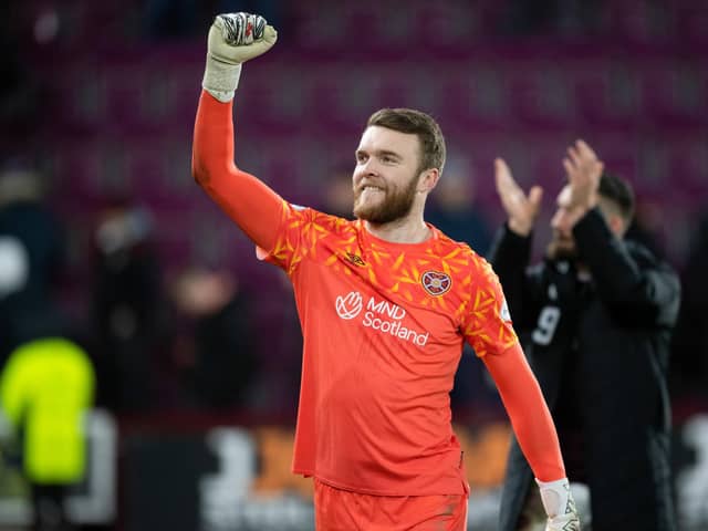 Clark is already popular with the Hearts support due to his recent performances.