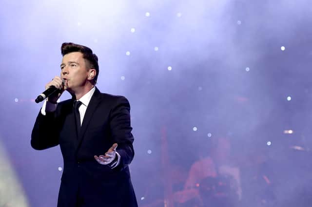 Rick Astley was top of the charts with "Never Gonna Give You Up" when St Johnstone last won a match at Hampden Park (Photo by Luca V. Teuchmann/Getty Images)