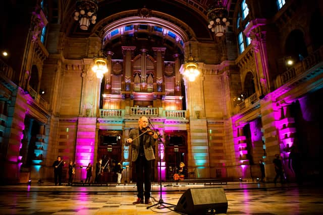 Duncan Chisholm and the Scottish Ensemble at Kelvingrove PIC: Gaelle Beri